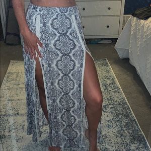 Earthbound maxi skirt